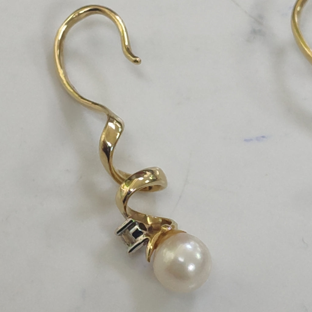 ARETES PAR ORO 14 K 3,00 GRMS (SEMINUEVO)