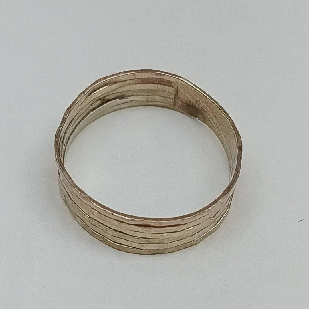 ANILLITO ORO COMBINADO 10 K 2,20 GRMS (SEMINUEVO)
