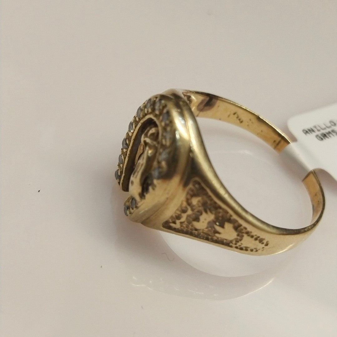 ANILLO ORO 10 K 6,30 GRMS (SEMINUEVO)