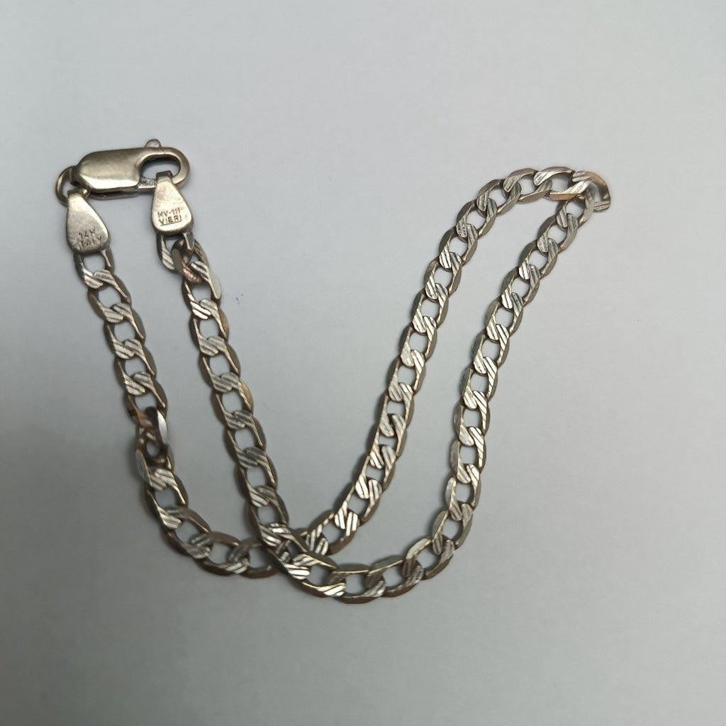 PULSERA ORO BLANCO 14 K 4,30 GRMS (SEMINUEVO)