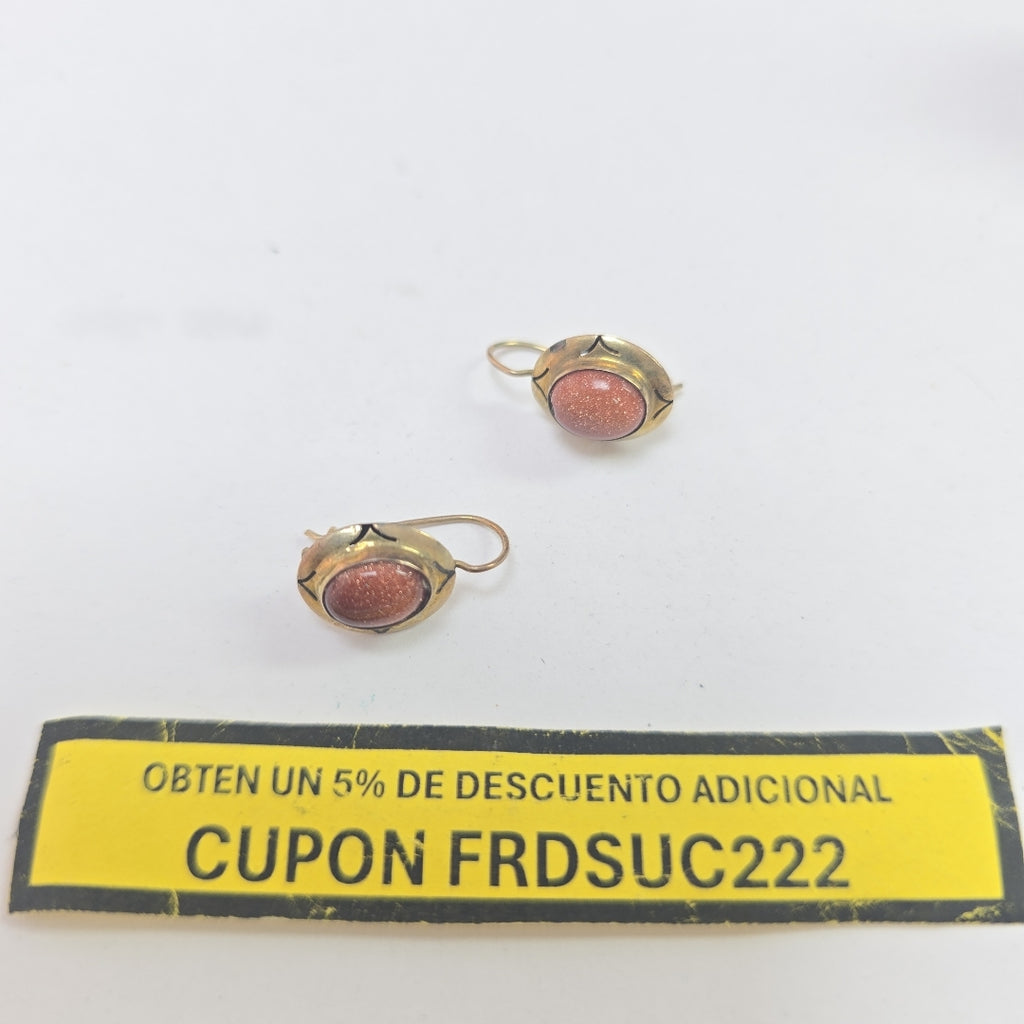 ARETES PAR ORO 8 K 1.3 GRMS (SEMINUEVO)