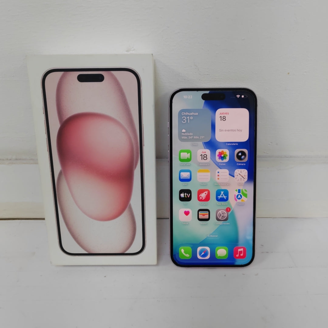 CELULAR APPLE IPHONE 15 PLUS A3093 (2023) 128 GB 6 GB RAM (SEMINUEVO)