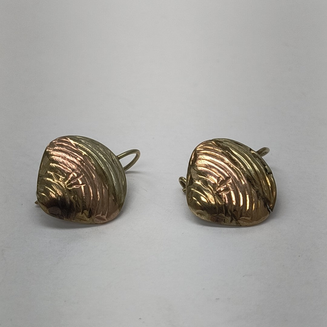 ARETES PAR ORO 10 K 1,20 GRMS (SEMINUEVO)