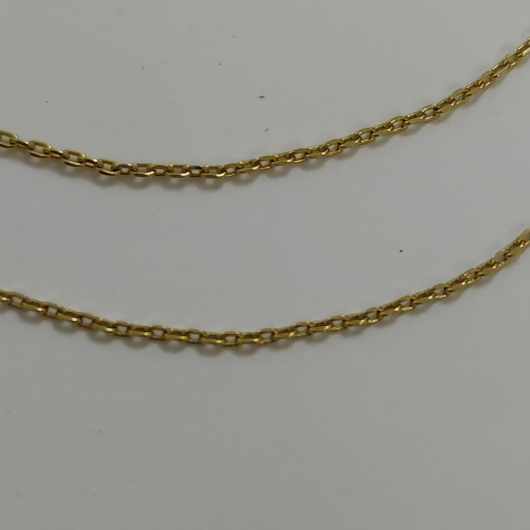 CADENA ORO 14 K 1,60 GRMS (SEMINUEVO)