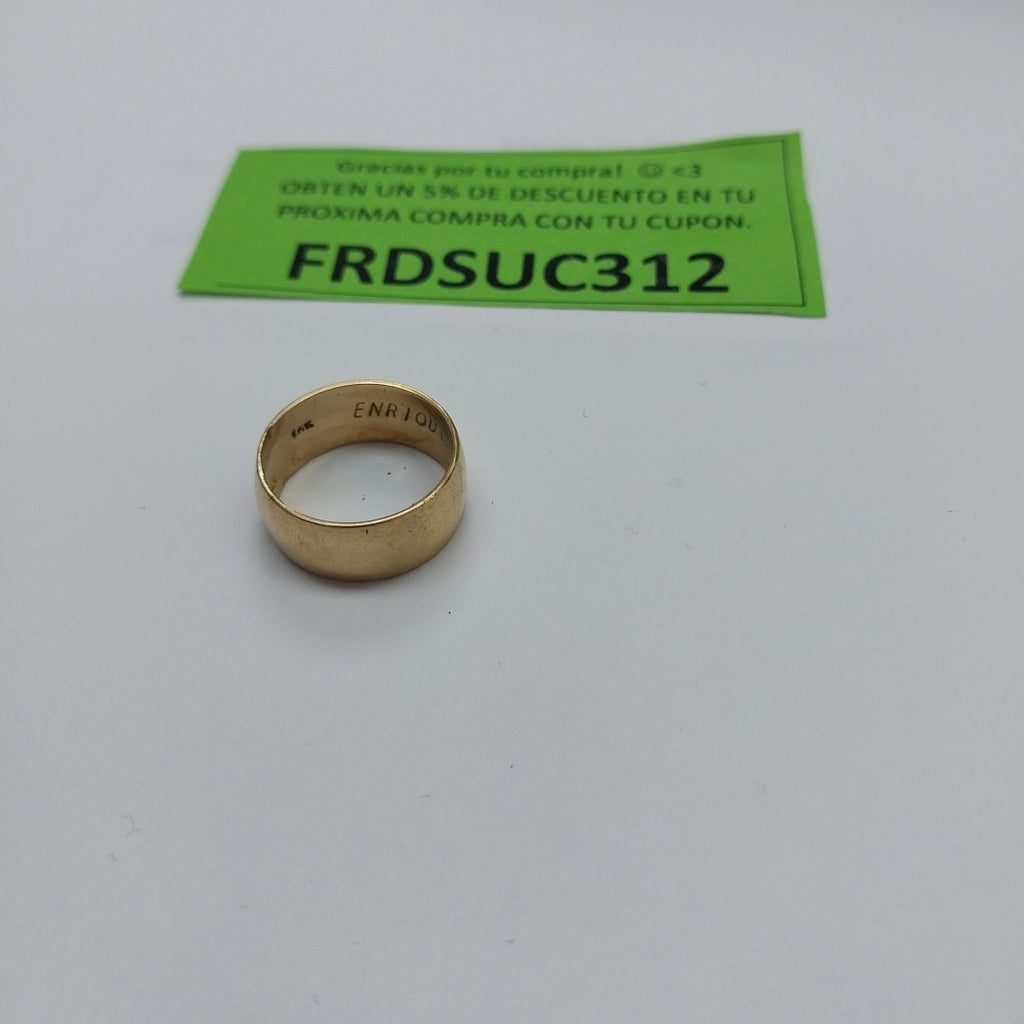 ARGOLLA ORO 14 K 3.8 GRMS (SEMINUEVO)