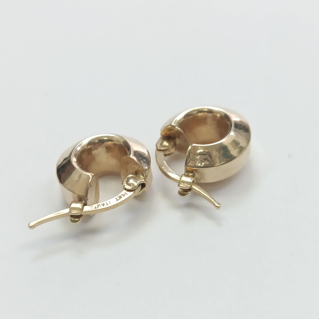 ARRACADAS PAR ORO 14 K 2 GRMS (SEMINUEVO)