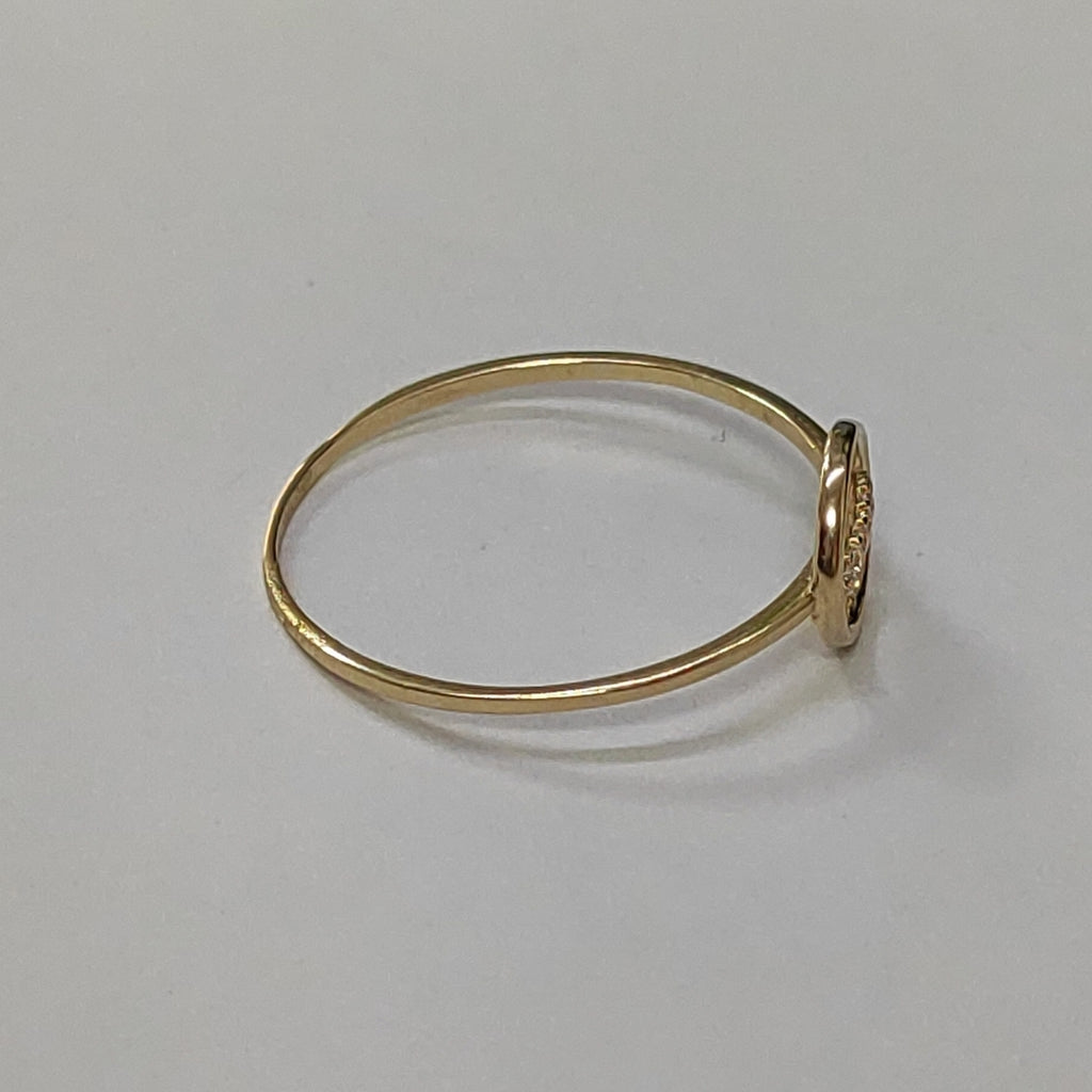 ANILLOS DAMA ORO 14K 0.8 (NUEVO)
