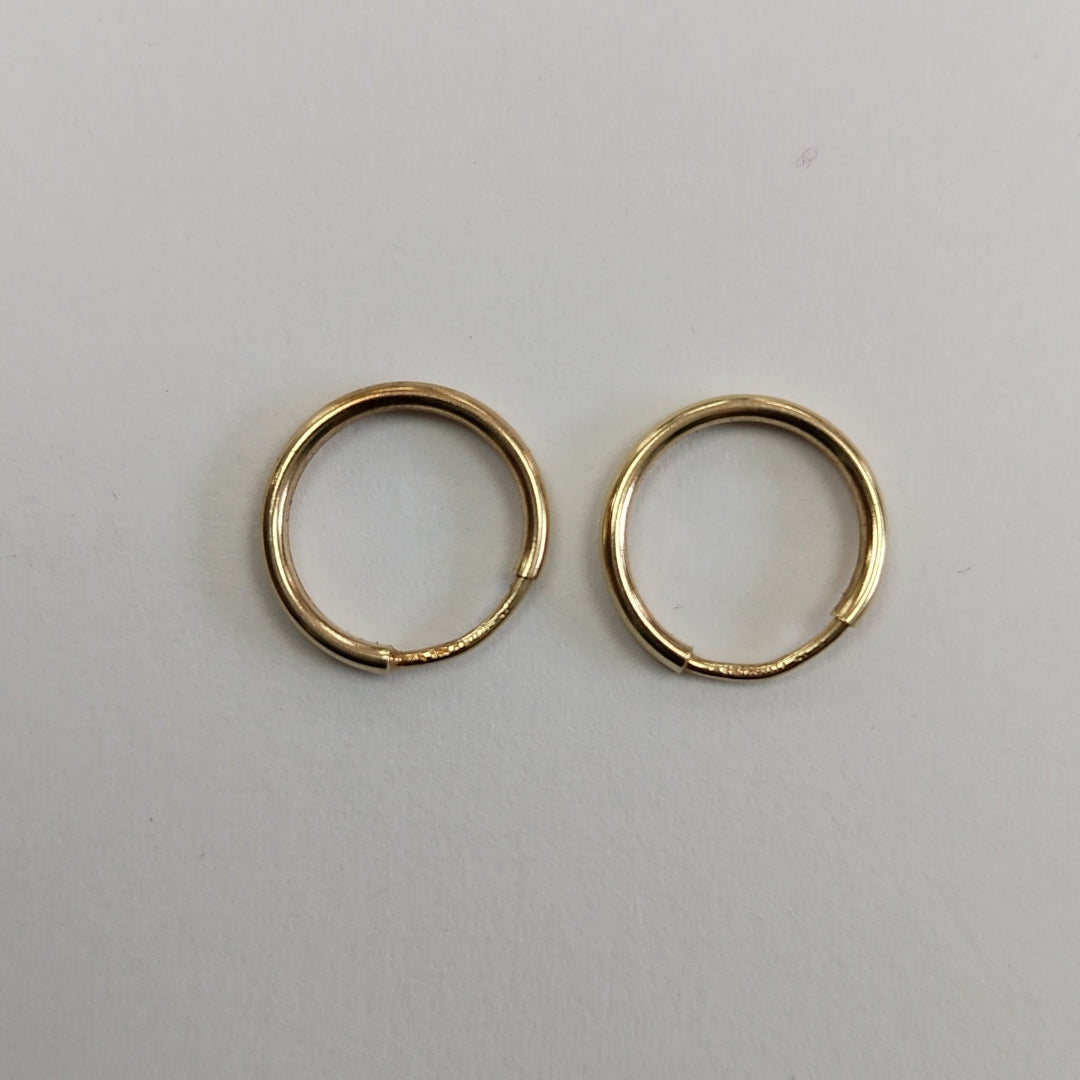 ARRACADAS PAR ORO 10 K 0.4 GRMS (SEMINUEVO)