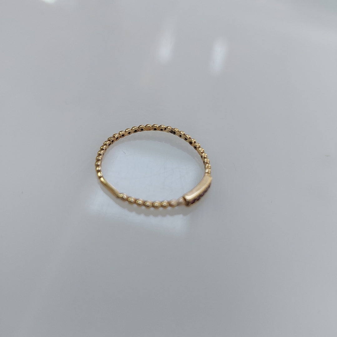 ANILLO ORO 14 K 0,90 GRMS (SEMINUEVO)