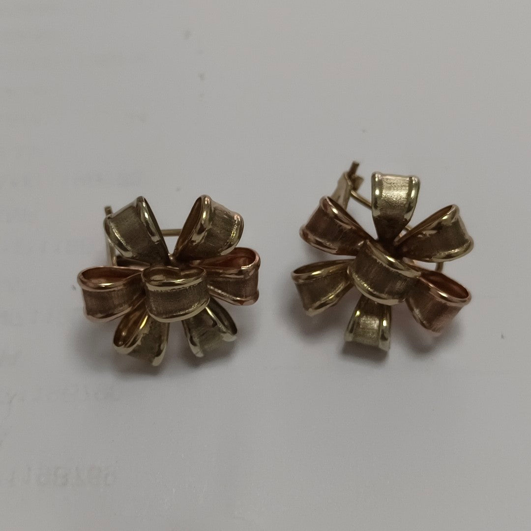 ARETES PAR ORO 10 K 3.8 GRMS (SEMINUEVO)