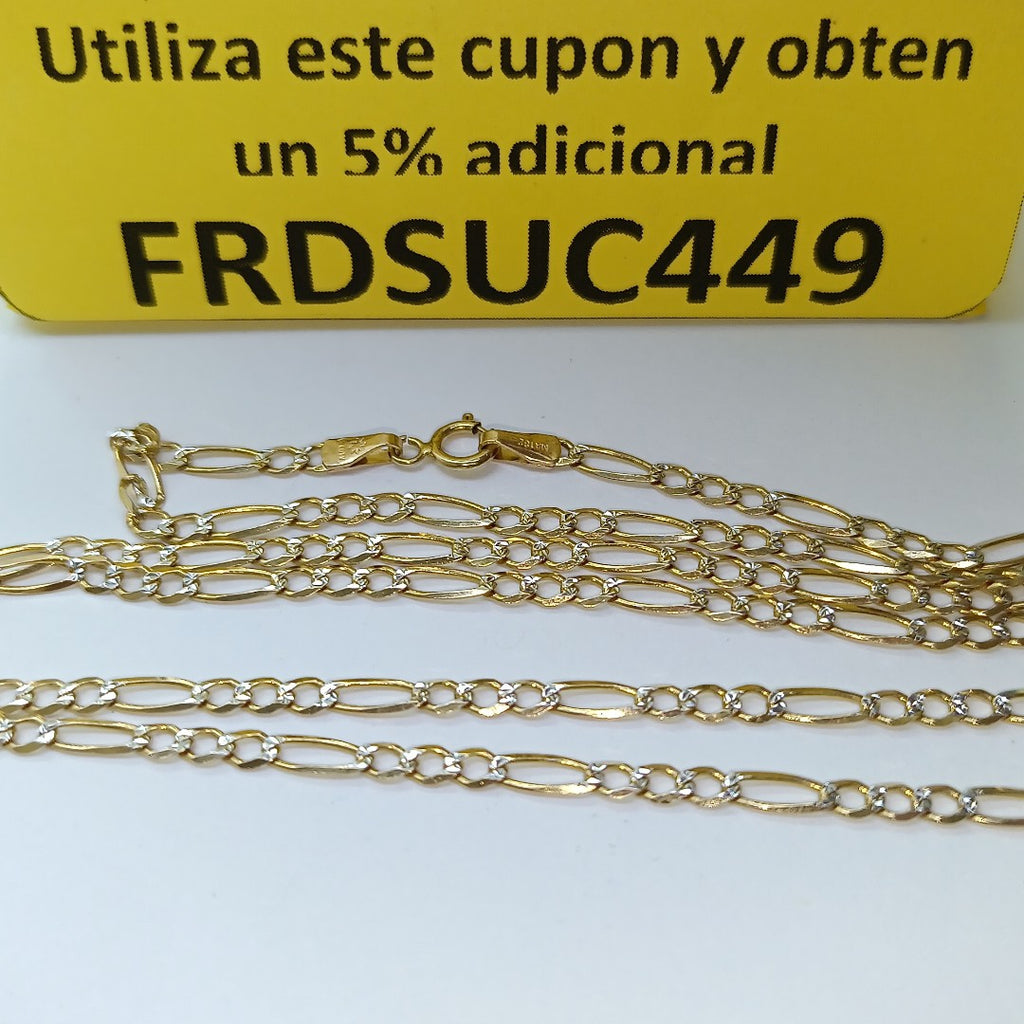 CADENA ORO 14 K 4,50 GRMS (SEMINUEVO)