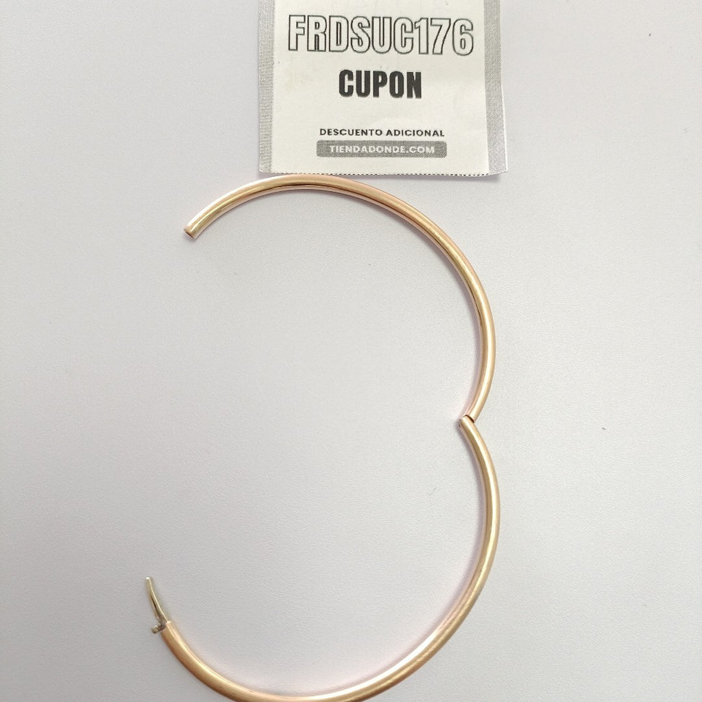 PULSERA RIGIDA ORO 14 K 5,60 GRMS (SEMINUEVO)
