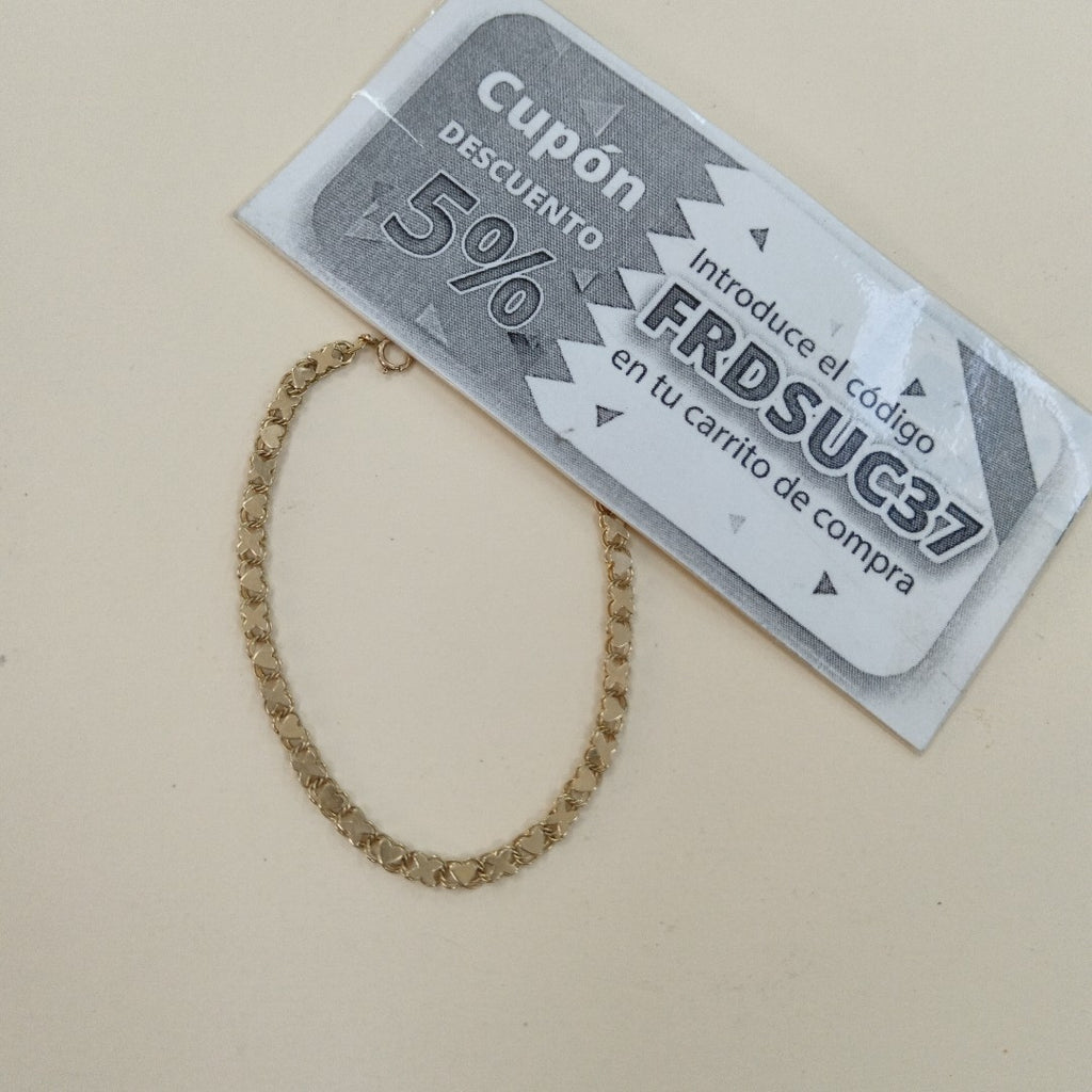 PULSERA ORO 14 K 3 GRMS (SEMINUEVO)
