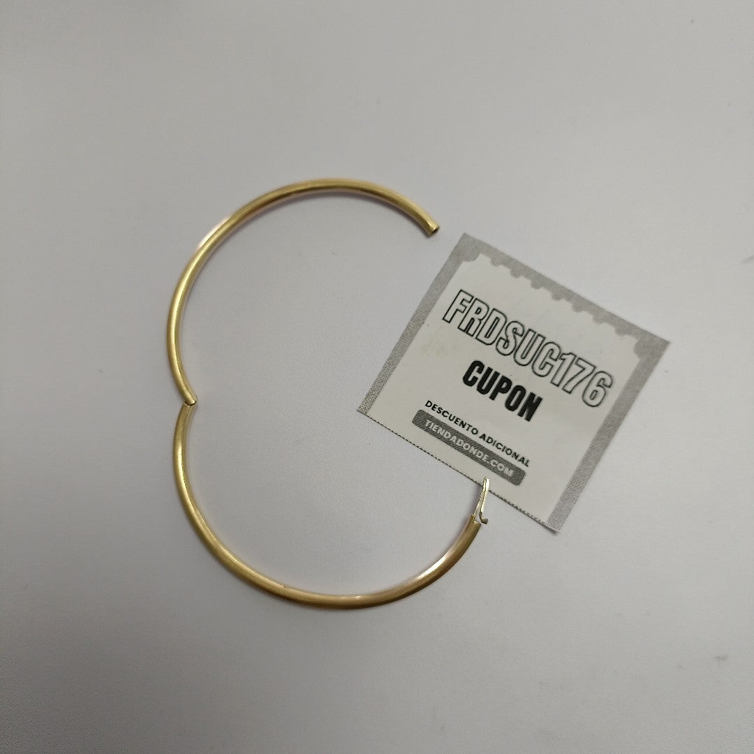 PULSERA RIGIDA ORO 14 K 5,80 GRMS (SEMINUEVO)