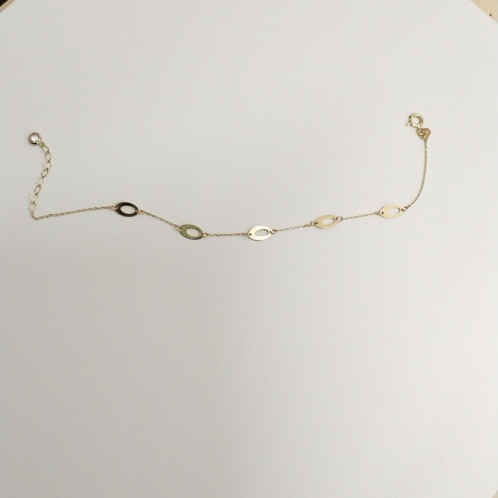PULSERAS DAMA ORO 14K 1.1 (NUEVO)