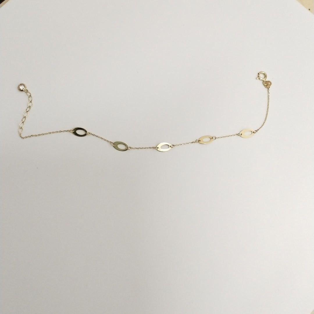 PULSERAS DAMA ORO 14K 1.1 (NUEVO)