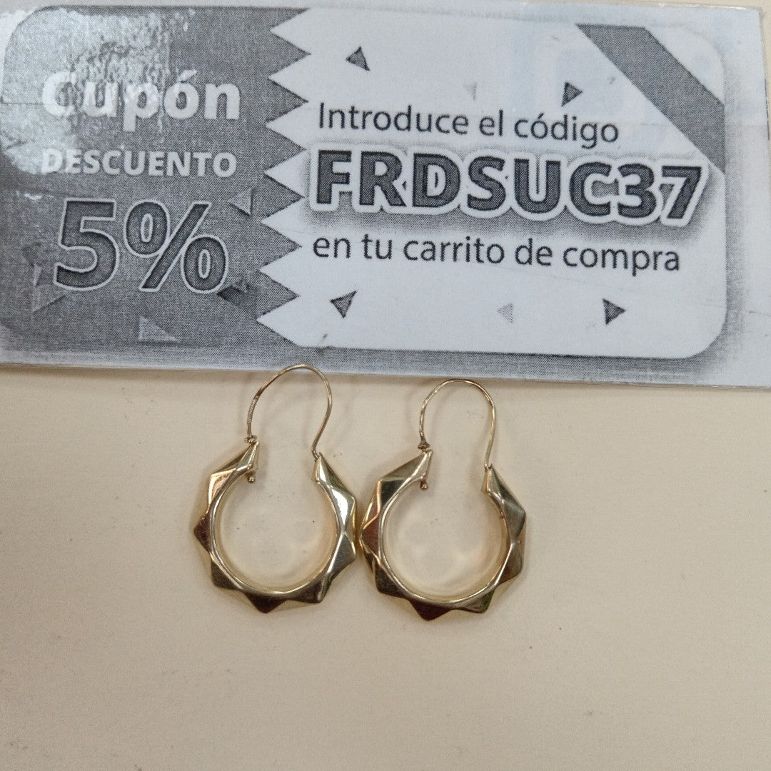 ARRACADAS PAR ORO 10 K 2.1 GRMS (SEMINUEVO)