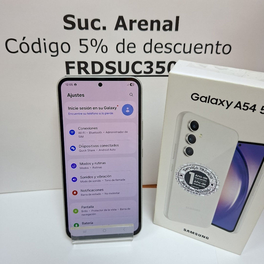 CELULAR SAMSUNG GALAXY A54 5G SM-A546E 256 GB 8 GB RAM (SEMINUEVO)