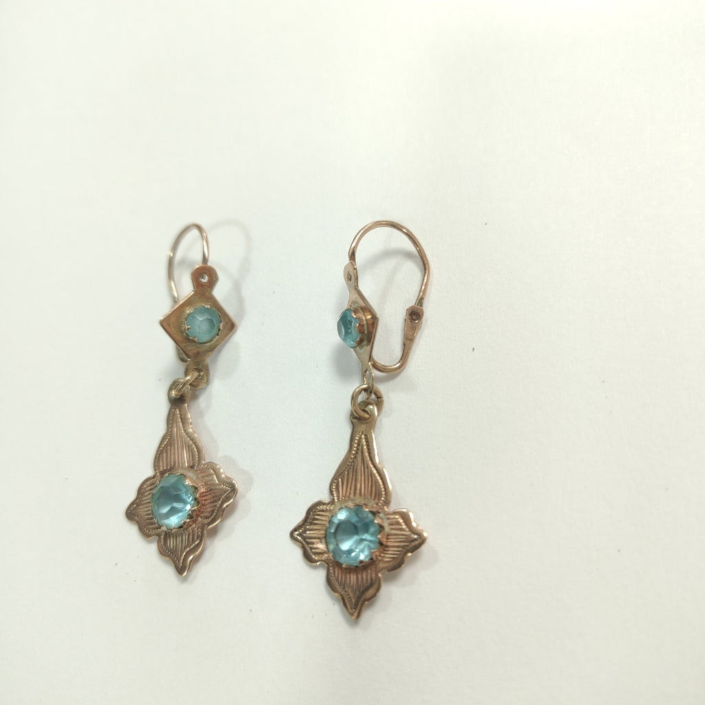 ARETES PAR ORO 8 K 3.3 GRMS (SEMINUEVO)