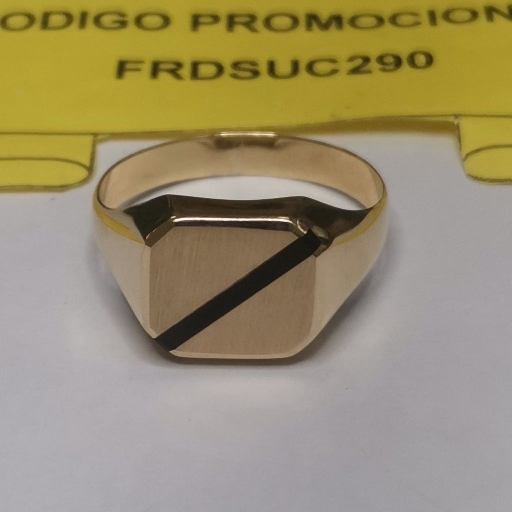 ANILLOS CABALLERO ORO 10K 3.6 (NUEVO)