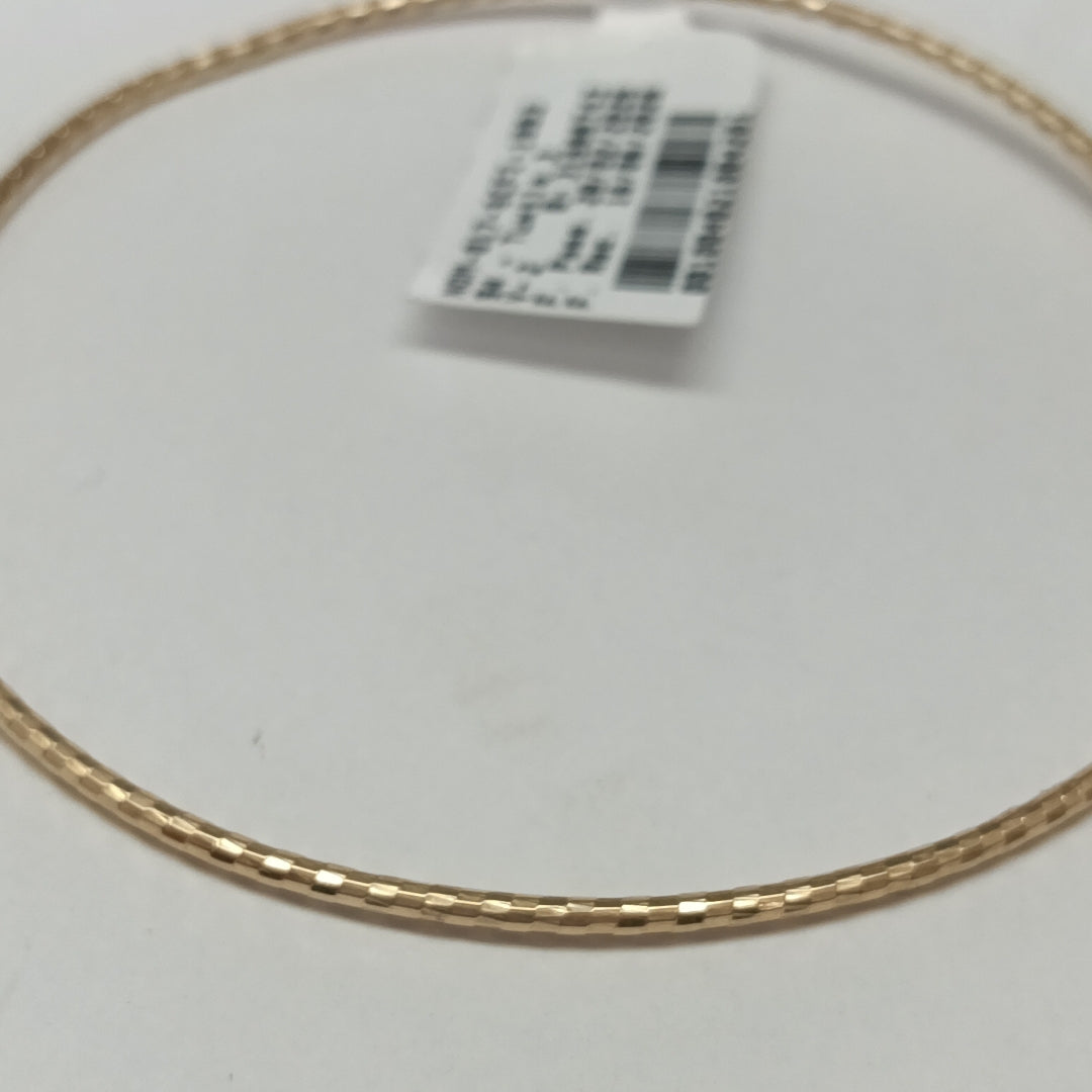 PULSERA RIGIDA ORO 14 K 2.2 GRMS (SEMINUEVO)