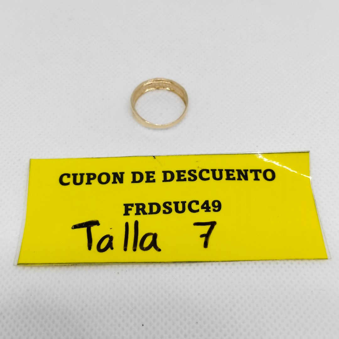 ANILLOS DAMA ORO 14K 1.6 (NUEVO)