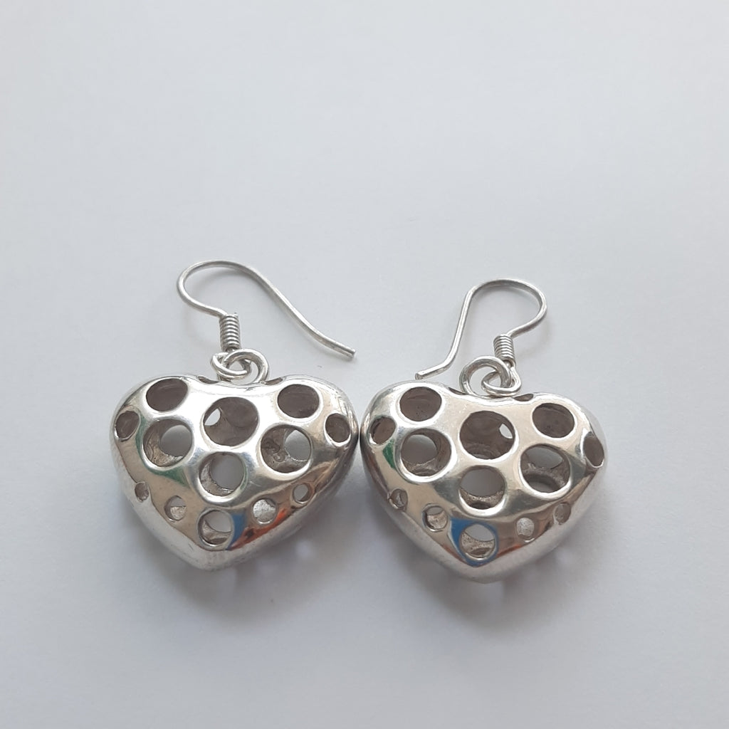 ARETES PAR PLATA 15,30 GRMS (SEMINUEVO)