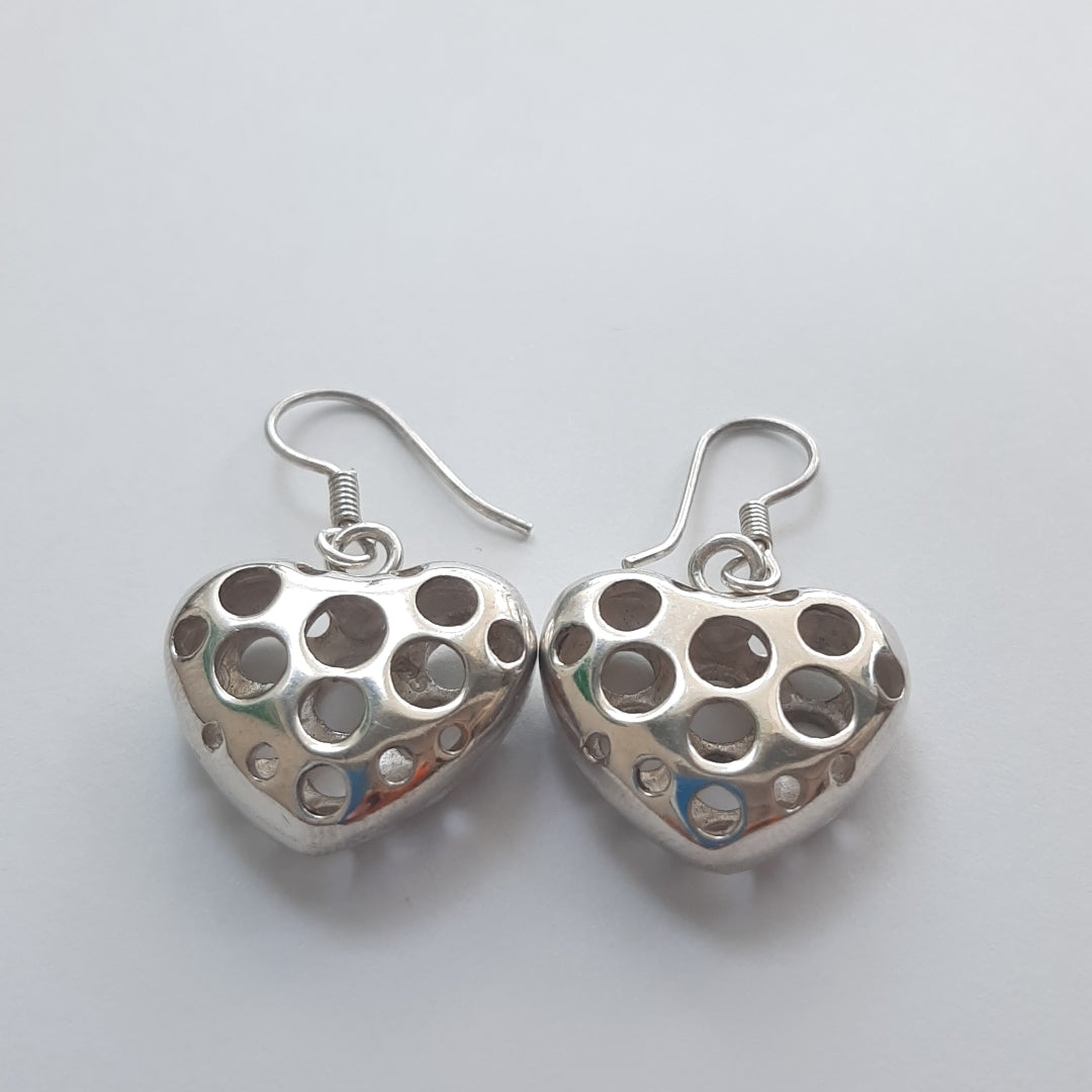 ARETES PAR PLATA 15,30 GRMS (SEMINUEVO)