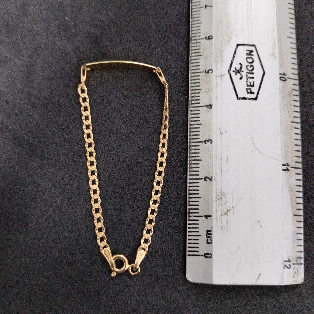 ESCLAVA ORO 14 K 1,50 GRMS (SEMINUEVO)