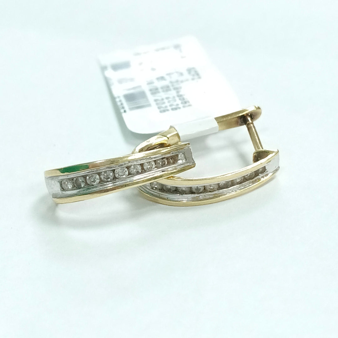 ARETES PAR ORO 10 K 2.8 GRMS (SEMINUEVO)
