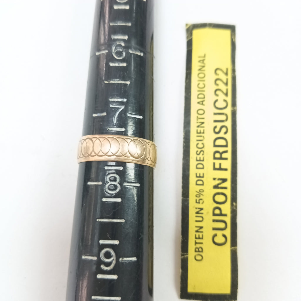 ARGOLLA ORO 10 K 1.6 GRMS (SEMINUEVO)