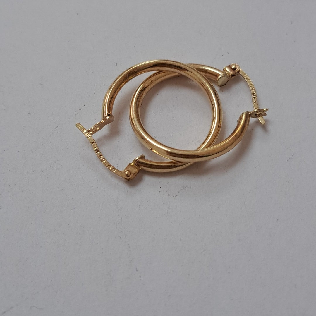 ARRACADAS PAR ORO 10 K 1.9 GRMS (SEMINUEVO)