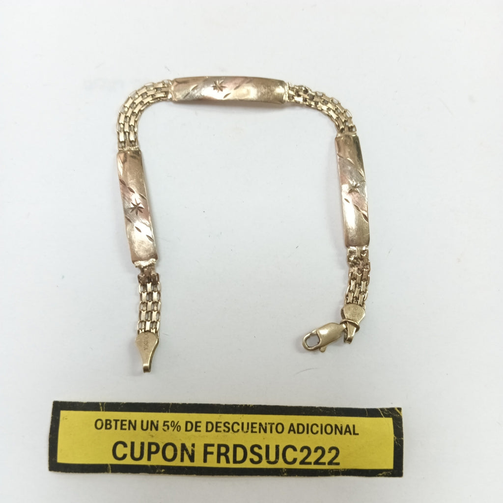 PULSERA ORO 10 K 3.8 GRMS (SEMINUEVO)