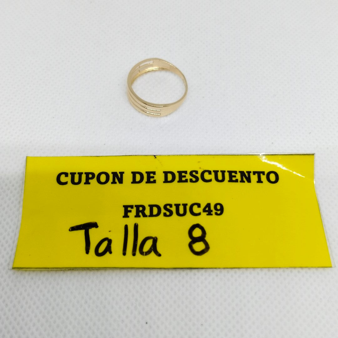 ANILLOS DAMA ORO 14K 1.8 (NUEVO)