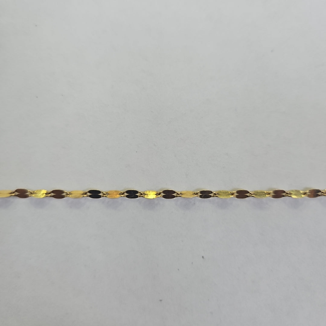 CADENA ORO 14 K 2.1 GRMS (SEMINUEVO)