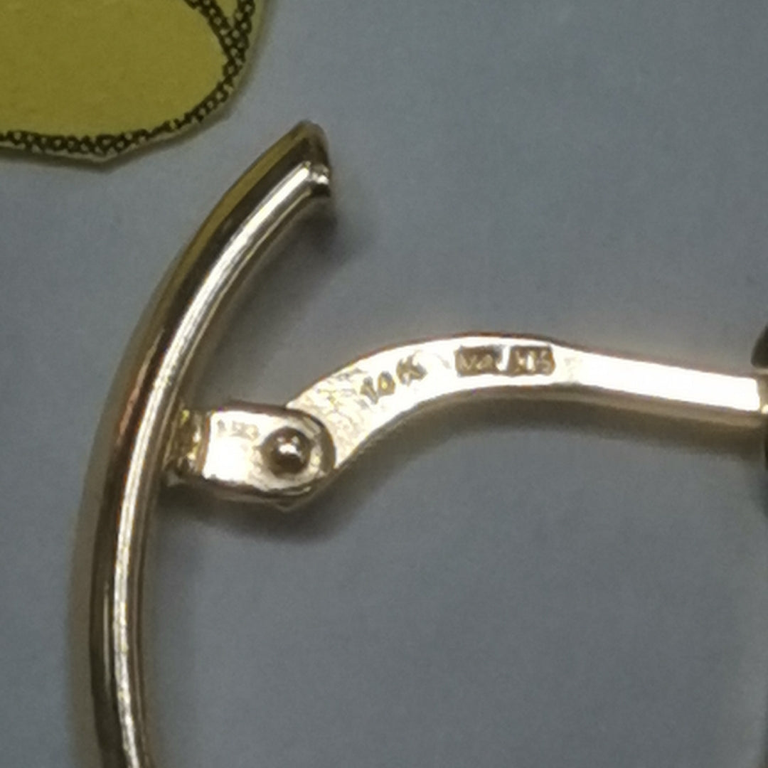 ARRACADAS ORO 14K 1.5 (NUEVO)