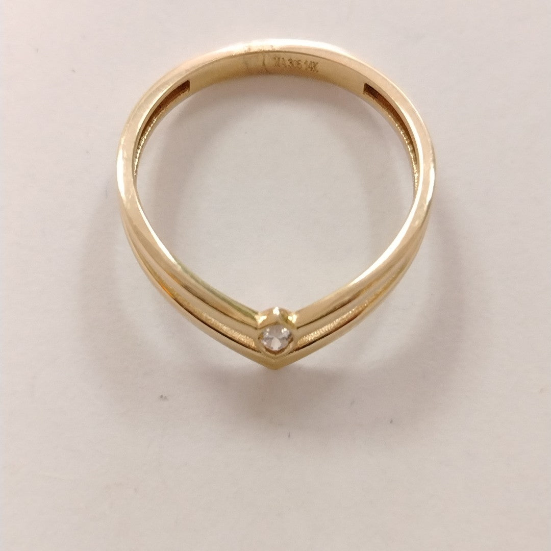 ANILLOS DAMA ORO 14K 1.6 (NUEVO)