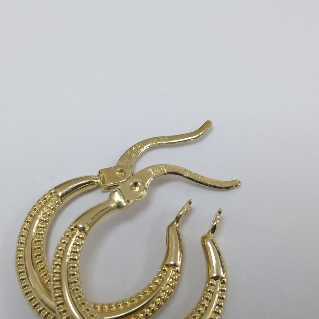 ARRACADAS ORO 14K 1.3 (NUEVO)