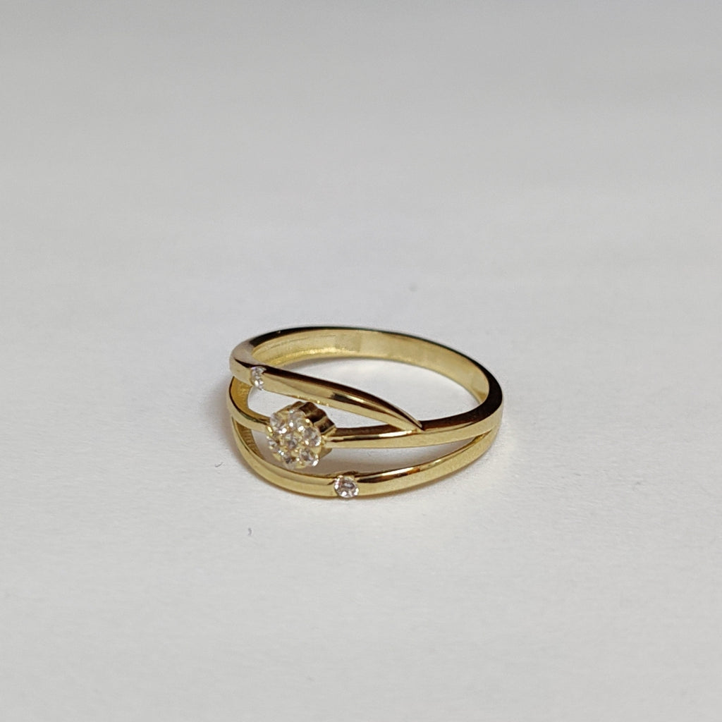 ANILLOS DAMA ORO 10K 2 (NUEVO)