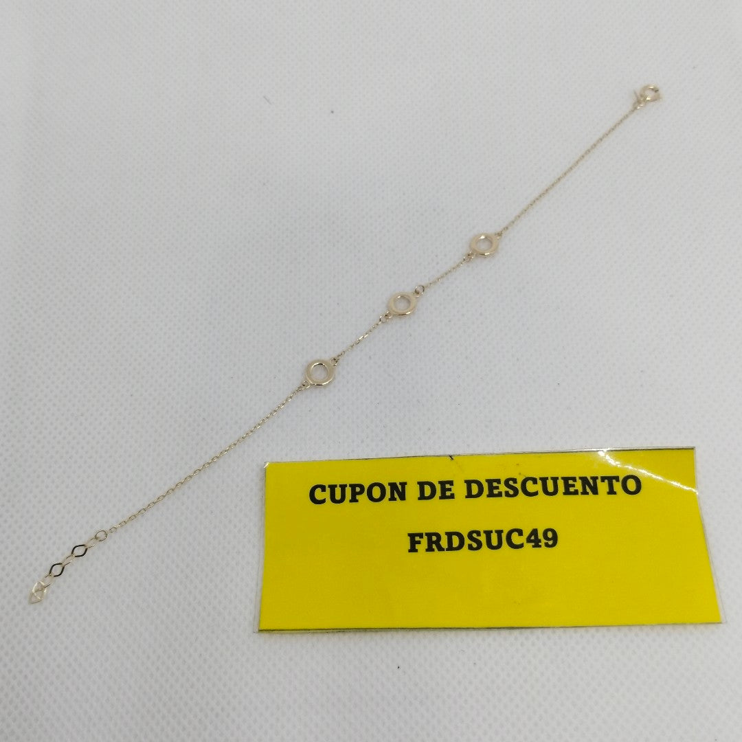 PULSERAS DAMA ORO 14K 1.3 (NUEVO)