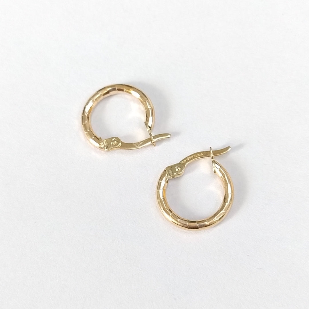 ARRACADAS ORO 14K 1.2 (NUEVO)