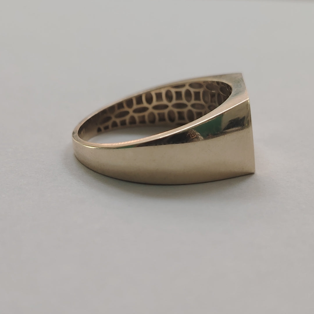ANILLOS CABALLERO ORO 10K 3.5 (NUEVO)