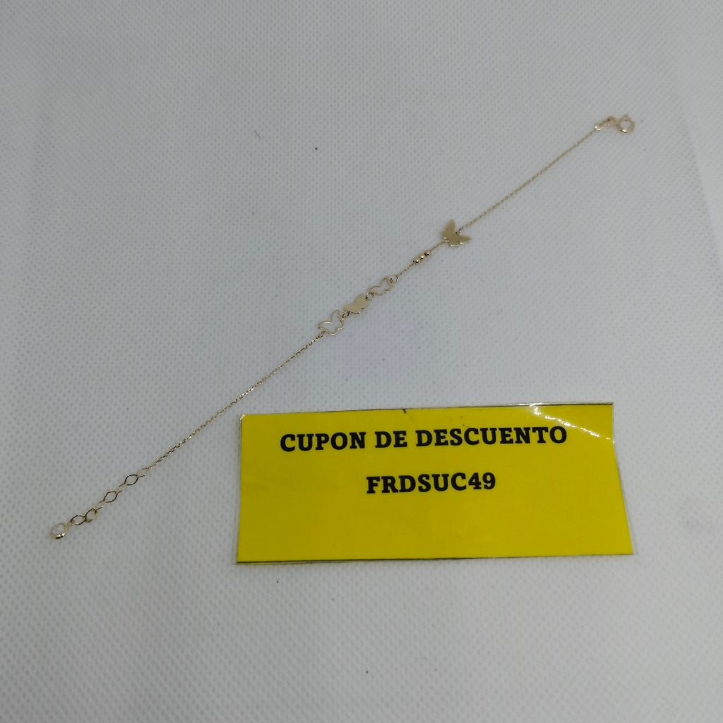 PULSERAS DAMA ORO 14K 1.1 (NUEVO)