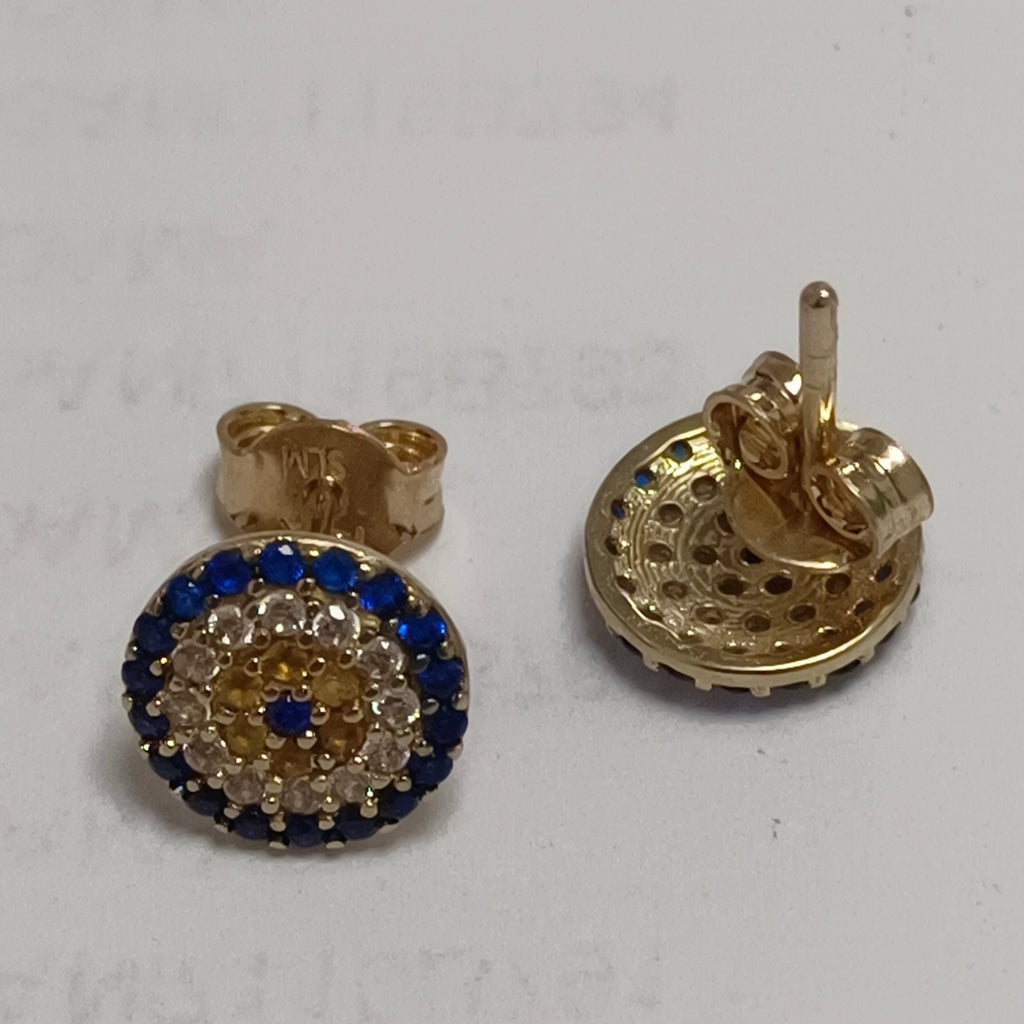 BROQUELES ORO 14K 1.4 (NUEVO)