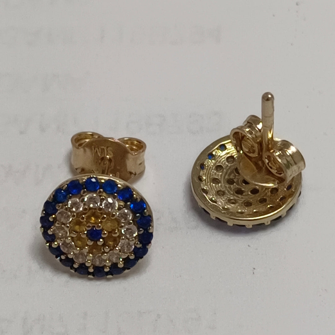 BROQUELES ORO 14K 1.4 (NUEVO)