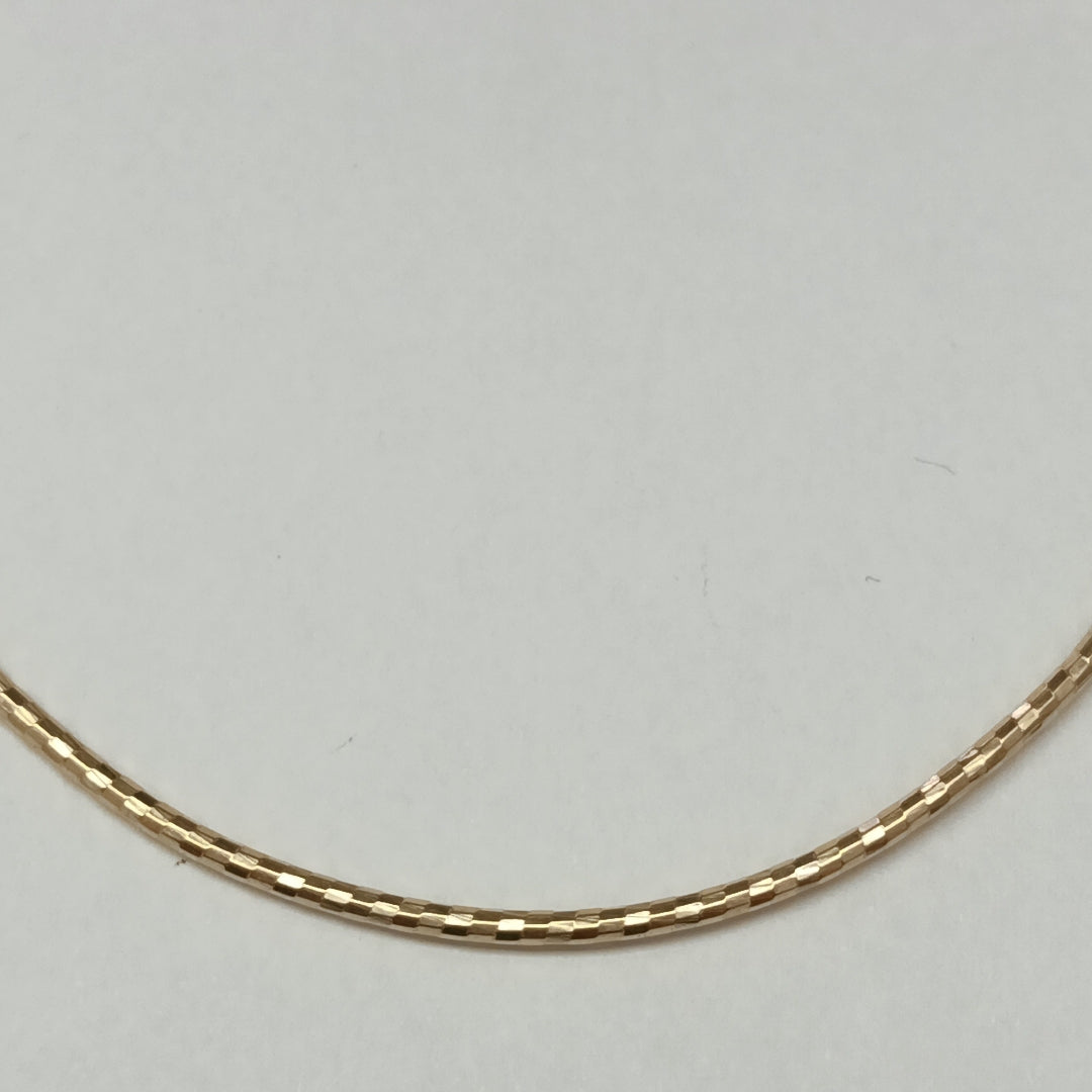 PULSERA RIGIDA ORO 14 K 2.2 GRMS (SEMINUEVO)