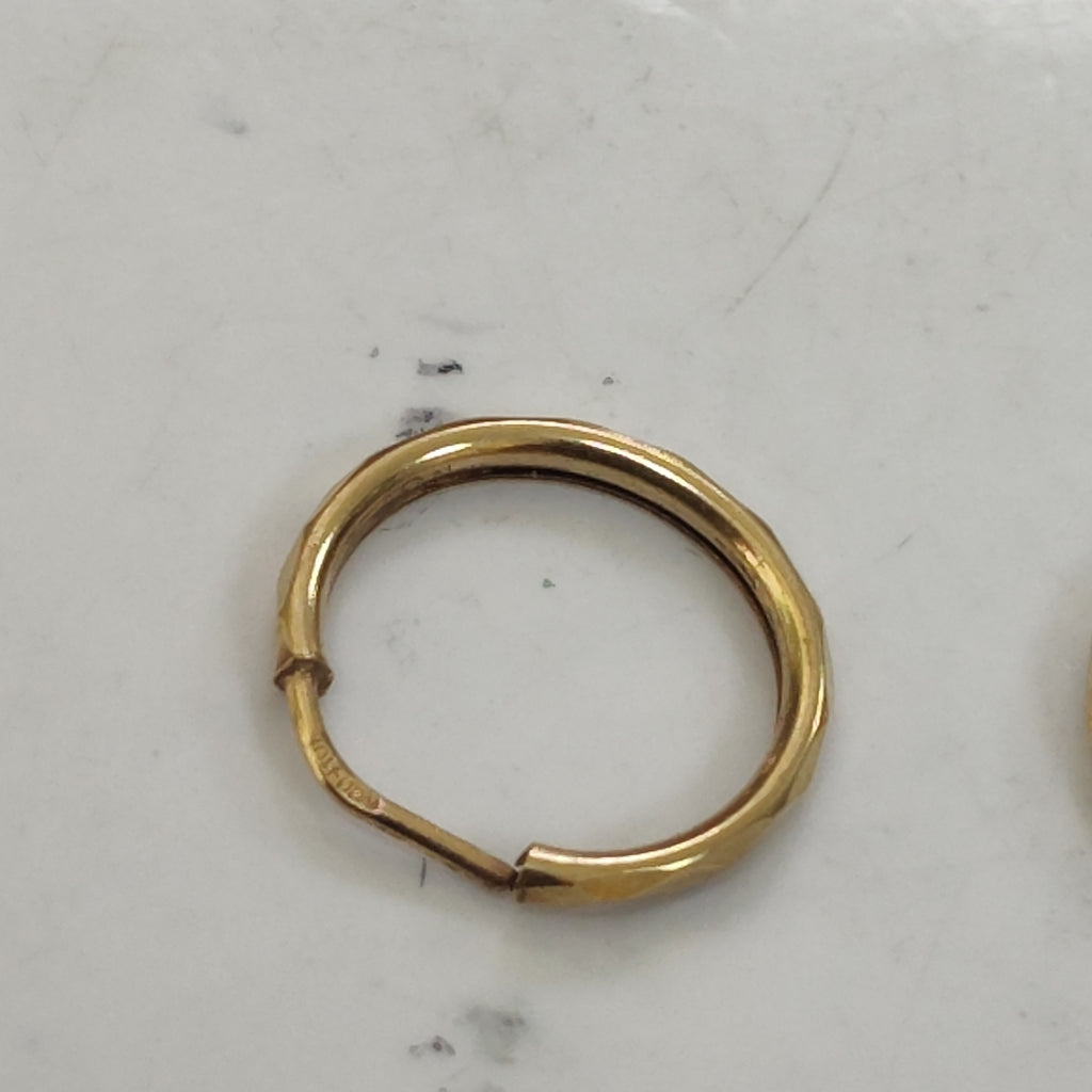 ARRACADAS PAR ORO 10 K 0.6 GRMS (SEMINUEVO)