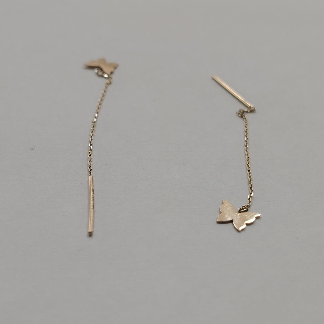 BROQUELES ORO 14K 0.6 (NUEVO)