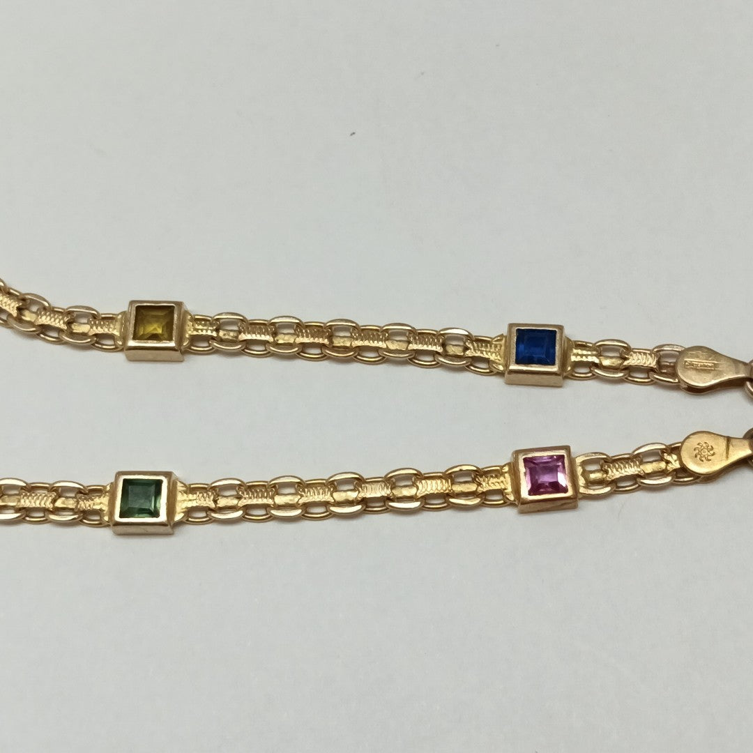 PULSERA ORO 14 K 6.7 GRMS (SEMINUEVO)