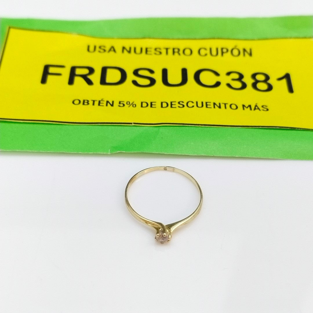 SOLITARIO ORO 14 K 0,90 GRMS (SEMINUEVO)